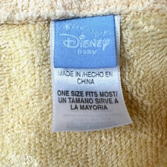 Disney's Winnie the Pooh Hooded Terrycloth Robe - Picture 4 of 7